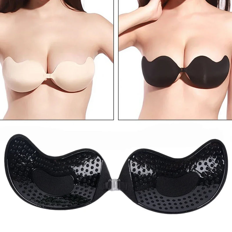 Sutiã adesivo, sem alças invisíveis; lingerie feminina, sem costura: ideal para qualquer ocasião.